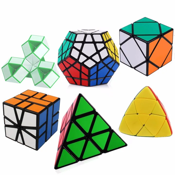 Everspeed Pyraminx, Megaminx, Skewb, Sq1, Mastermorphix, Snake Cube 