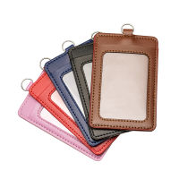 PU Leather Card Holder Bus Card Case Student Pass Card Protective Cover School Nurse Accessories