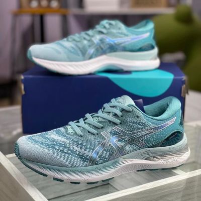 Asics GEL-NIMBUS N23 1011B00รองเท้าวิ่งมาราธอนกันกระแทกสำหรับผู้ชายสีดำ