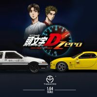 Time Micro 1:64 Toyoto ชุดโมเดลคอลเลกชันรถจำลองรถโมเดล Diecast รถ AE86.Sports อัลลอยด์