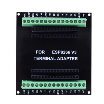 ESP8266บอร์ดพัฒนา NodeMcu Lua WIFI V3 CH340 GPIO 1เป็น2โมดูลการพัฒนาไมโคร USB บอร์ดพัฒนา ESP-12E สองชั้น