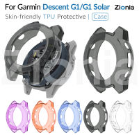 Zionia TPU เป็นมิตรกับผิวหนังเปลี่ยนฝาครอบเคสป้องกันสำหรับ Garmin Descent G1 Solar นาฬิกาสปอร์ตอัจฉริยะอุปกรณ์เสริม