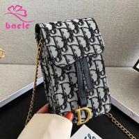 【Ready Stock】 ♚✹㍿ C23 Ready Stock ? Baele Womens Sling Bag Handphone Bag Embroidery Denim New fashion shoulder mobile phone bag Mini Bag