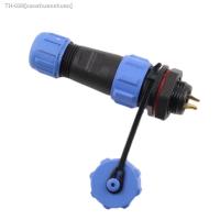 ♞ Waterproof connector SP13 male female panel Mount IP68 wire cable connector aviation plug