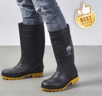 Pangolin BOOT รองเท้าบู๊ท PVC สูง 14" สีดำ BOOT0016