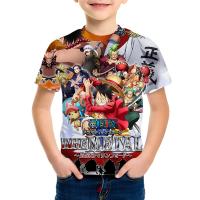 （Can Customizable）Cartoon Children T-shirts Anime 2023 3D Printed Boy Girl Round Neck Tees（Adult and Childrens Sizes）