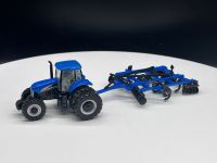 NEW Holland TG305ล้อแม็กรถแทรกเตอร์การเกษตรรุ่น ERTL 1:64 Scale Die Casting ของเล่นคอลเลกชันเครื่องประดับของที่ระลึก