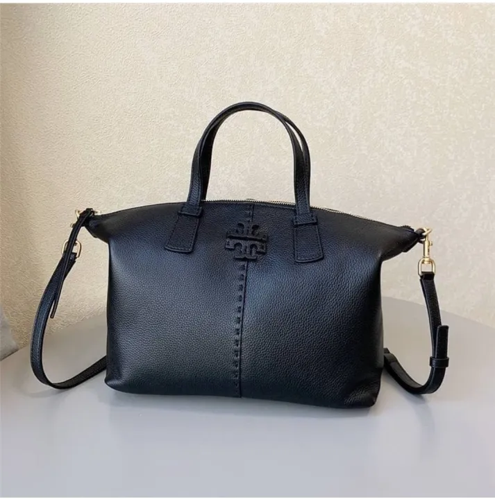 TO.R.Y B.U.R.C.H Mcgraw topZip Satchel Black Lazada PH