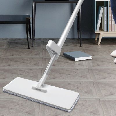 Increase 36cm Hand-free Flat Mop Absorbent Mop Dry and Wet Dual-use Lazy Labor-saving Mop Clean Floor Mop