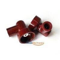 2PCs สีน้ำตาล Bakelite หลอดขั้วบวกหมวกสำหรับ FU29 829 FU32 829B GU-19 GU-29