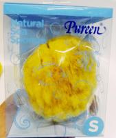 Pureen ฟองน้ำธรรมชาติแท้ สินค้าคุณภาพเกรดพรีเมี่ยม ไซด์ S,M