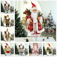 【CW】 40 Style Christmas Doll 30CM Santa Claus Elk Snowman New Year 2023 Merry Decorations for Home Ornaments Natal Navidad