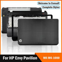 NEW Laptop LCD Back CoverFront BezelPalmrestBottom Case For HP Envy Pavilion M6 M6-1000 728670-001 686895-001 Silver Black