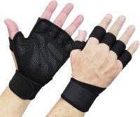 【CW】 Training Gloves Wrist Support Weightlifting  amp; Fitness-Silicone No Calluses-Suits Men Women-Weight Lifting