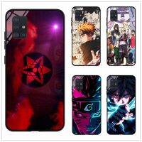 สำหรับ Samsung Galaxy A71 4G อะนิเมะ Naruto Series กระจกเทมเปอร์เคสแข็งยอมรับส่วนบุคคลที่กำหนดเองเคสโทรศัพท์ปลอก DIY ของขวัญ