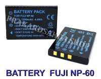 (แพ็คคู่ 2 ชิ้น) FNP-60 / FNP60 / NP60 / NP-60 แบตเตอรี่สำหรับกล้องฟูจิ Camera Battery For Fujifilm FinePix F601,F401,F402,M603,F410,F440,F450,F455 BY PRAKARDSAKDA SHOP