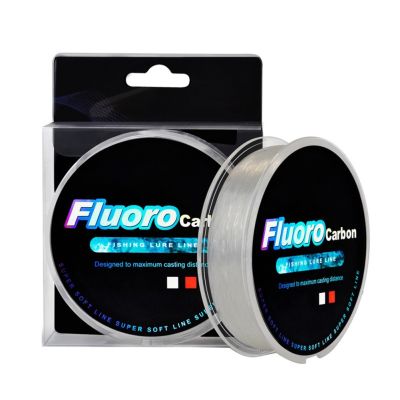 （A Decent035）100m Fluorocarbon Fishing Line Carbon Fiber Leader Fly Super Soft