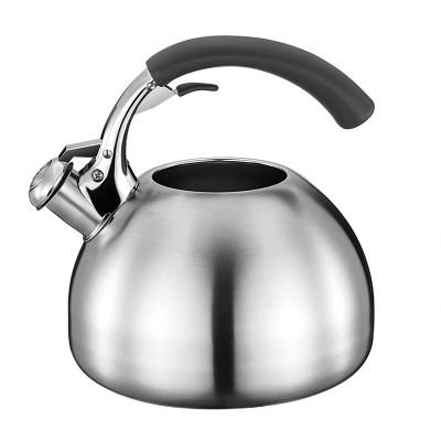สแตนเลส304กาน้ำชากาน้ำส่งเสียงใหญ่ขนาด2.5ลิตรต้มน้ำกาน้ำชาเตาทำอาหารแบบเหนี่ยวนำแก๊สเกรดอาหารของใช้ในครัวเรือน