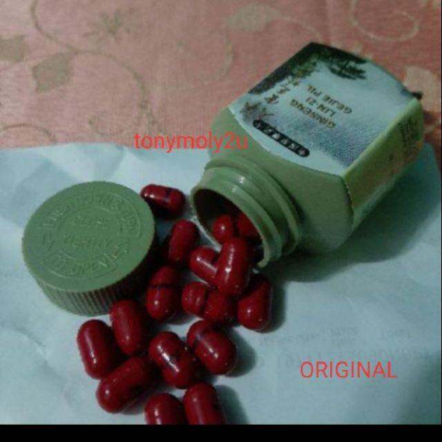 New sale ORIGINAL GINSENG LINZI GEJIE PIL 30 capsule💕 FOR WEIGH GAIN