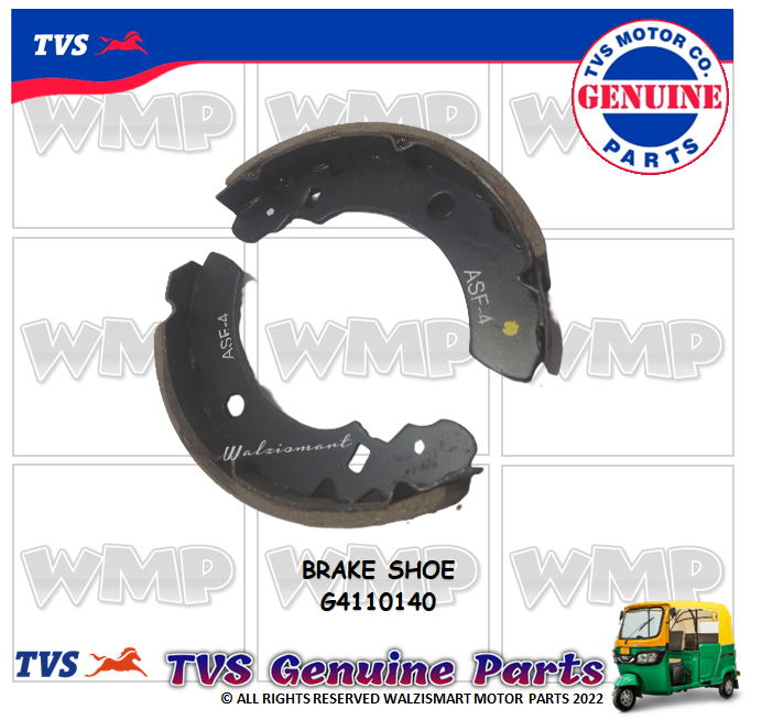 Brake Shoe AA (G4110140) TVS KING Genuine Parts Lazada PH