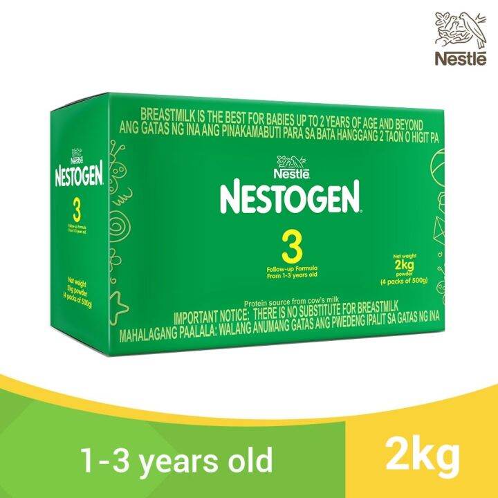 Nestogen 3 Milk Supplement For Children 1-3 Years Old 2kg | Lazada PH