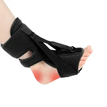 Foot Drop Orthotic Brace Adjustable Elastic Night Splint for