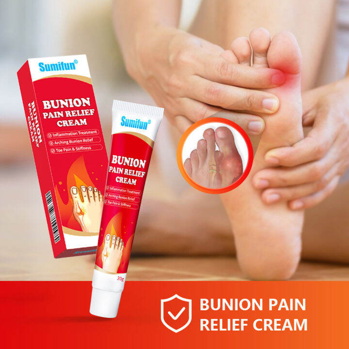 【cw】20g Bunion Gout Pain Relief Ointment Toe Joint Valgus Corrector 