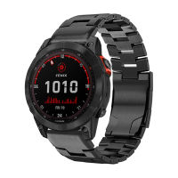 kuiwer สายนาฬิกาโลหะไทเทเนียม26มม. 22มม. สำหรับ Garmin Fenix 7X 7 6 6X Pro/epix GEN 2/Descent G1สายรัดนาฬิกาข้อมือสายแสงอาทิตย์