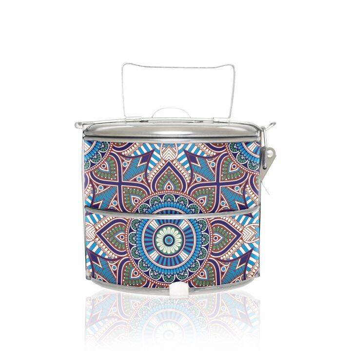 Porcelain Series - BDARI Tiffin Carrier | 12cm | Standard Variant | 2 ...