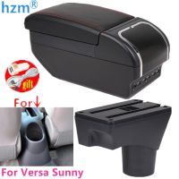 Armrest Box Arm Rest For Nissan March Micra K13 Renault Pulse Storage Box Center Console 2011 2012 2013 2014 2015 2016