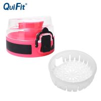 1 Click Operation Bottle Lid For Quifit Original 43oz 64oz 73oz 128oz 3.8L 2L 1.3L 450ml Gallon Water Bottle Cover Plastic