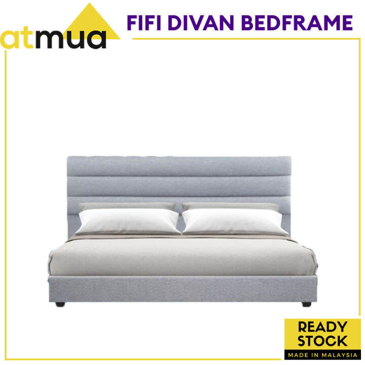 Atmua Furniture Titi Queen Size Divan Bed Frame Katil Quen Katil Murah