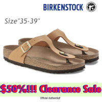 BIRKENSTOCK รองเท้าแตะผู้หญิง,รองเท้าแตะฤดูร้อนกันลื่นสุดเท่รองเท้าแตะสลิปออนรองเท้าแตะลำลองชายหาดรองเท้าส้นเตี้ยเปิดกลางแจ้งสวมใส่สบายและทนต่อการฉีกขาด