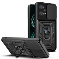 [Phone case] สำหรับ OPPO Realme 9 Pro Plus 5กรัมกรณีรถผู้ถือแม่เหล็กแหวนเกราะกรณีโทรศัพท์สำหรับ Realme9 Pro 5กรัม9pro Realme 9 Pro ปกหลัง