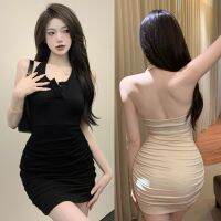 ผู้หญิงฤดูร้อนHalterคอแขนกุดBodycon Dress