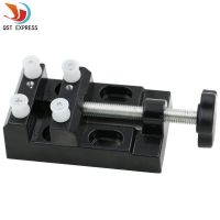 Super Mini Walnut Vise Clamp Table Bench Vice for Jewelry Nuclear Clip On DIY Carving Tool