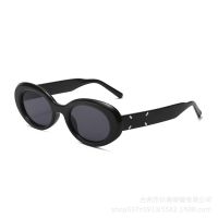 The new Margiela 005 with the same small round frame three-dimensional shape sunglasses womens high-end ins fashion sunglasses -nmj0615