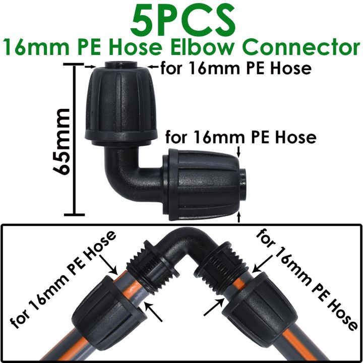 kesla-5pcs-16mm-1-2-pe-pipe-connector-splitter-tee-coupling-threaded-lock-to-4-7mm-3-5mm-hose-garden-watering-drip-irrigation