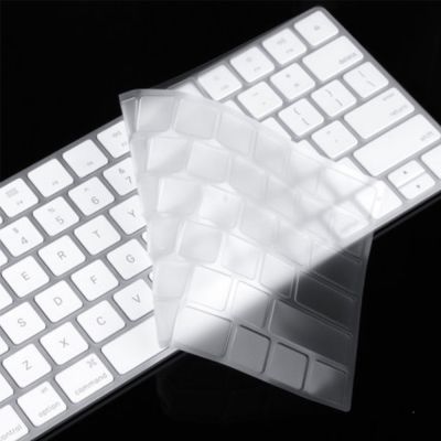 Magic Keyboard Silicone Keyboard cover A1644 A1314 A1243 Cover Skin Protector For Apple imac Keyboard with Number key A1843 Basic Keyboards