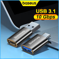 【A】Baseus OTG Adapter อะแดปเตอร์ USB Type C Converter แปลง OTG for U Disc Music Playback Data Transmission Cable Charging