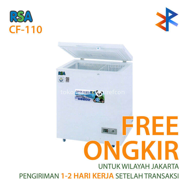 chest freezer rsa 100 liter