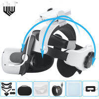 Head Strap For Oculus Quest 2 VR M2 F2 Adjustable Headset VR Glass Oculus Quest 2 Accessories Mount Face Padding VR Stand Helmet