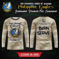 [In stock] 2023 design Philippine Eagles Long sleeved  e#001，Contact the seller for personalized customization of the name