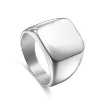 0duw Mens คลาสสิกแหวนสแตนเลสขัดแหวนเครื่องประดับที่เรียบง่ายแฟชั่นงานแต่งงานแหวน