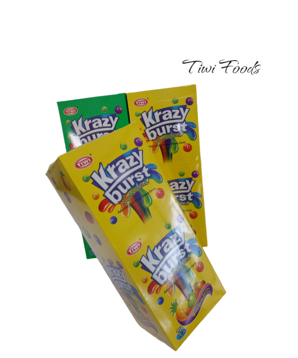 Tiwi Krazy Burst Super Sour Chewy Candy 20 pcs Lazada PH