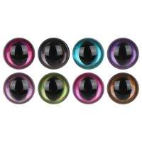 12/15/18mm Eyes Making with Eyelashes-Flashing Color Stuffed Accessories