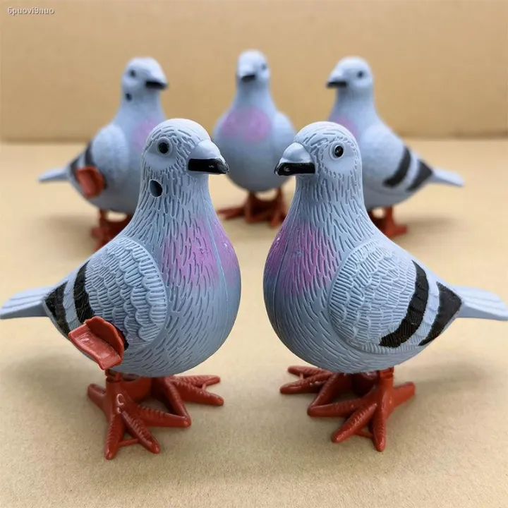 wind up pigeon toy