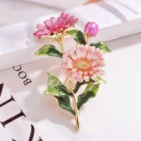 Daisy Flower Enamel Pin Women 39;s Pins And Brooches Fashion Brooch Weddings Bouquet Clothes Jewelry Accessories Gift For Women