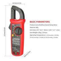 มิเตอร์วัดไฟดิจิตอล UNI-T UT202A+ มัลติมิเตอร์ clamp Multimeter วัด A-AC 6-600A