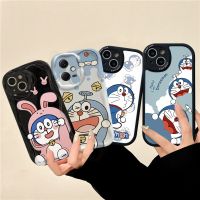 เคสโทรศัพท์มือถือ Tpu แบบนิ่ม ลายการ์ตูนโดราเอมอน กันกระแทก สําหรับ IPhone 11 14 12 13 Pro Max 8 7 XR Plus X XS Max 6s 6 Plus SE 2020